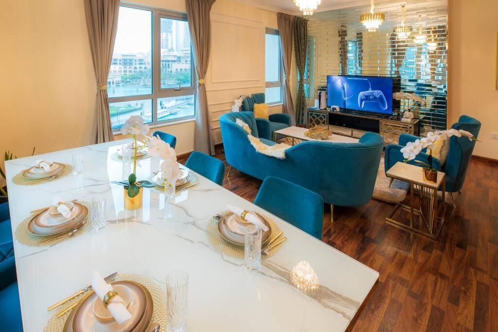 First Class 2Br With Full Burj Khalifa And Fountain View Ντουμπάι Εξωτερικό φωτογραφία