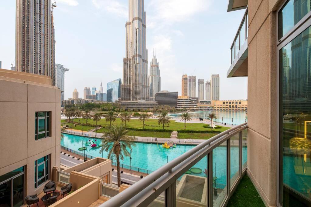 First Class 2Br With Full Burj Khalifa And Fountain View Ντουμπάι Εξωτερικό φωτογραφία